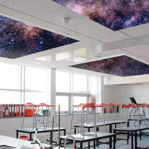 Dijital Baskılı Akustik Kumaş Kaplı Panel